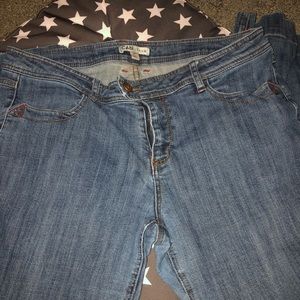 CAbi jeans size 14 style #178R flare like bottom